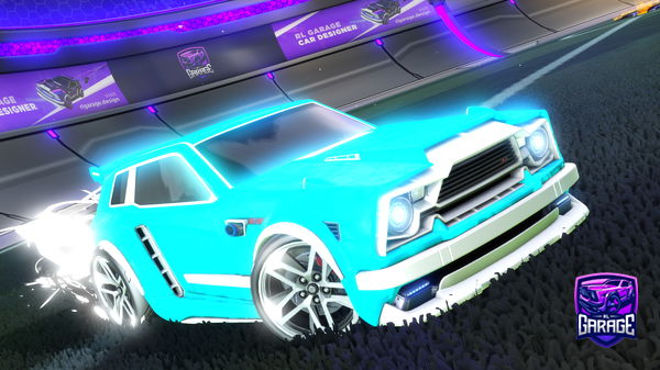 A Rocket League car design from juanchOWO