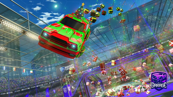 A Rocket League car design from QQQ26