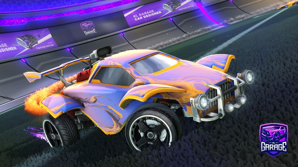 A Rocket League car design from wxbba02