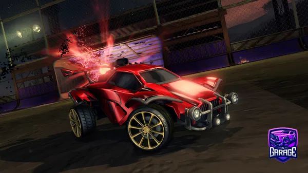 A Rocket League car design from Yt_rl_ScarloRen