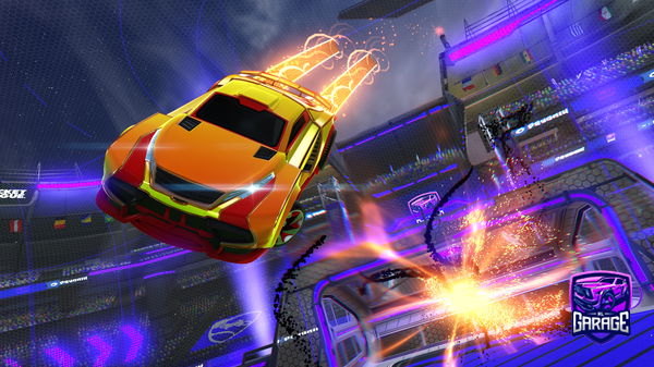 A Rocket League car design from DangrD