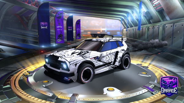 A Rocket League car design from The_Snacklord