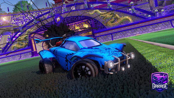 A Rocket League car design from zhgcv