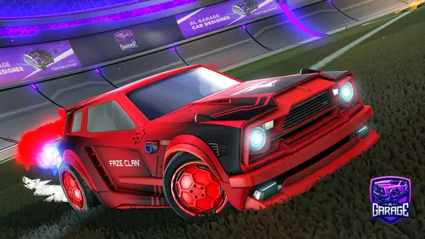 A Rocket League car design from Wildcat236518