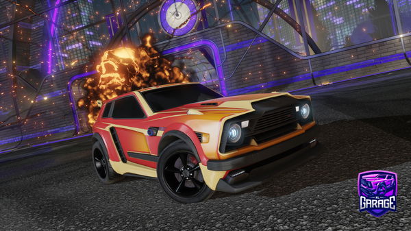 A Rocket League car design from ImmediateCat8564OnPSN