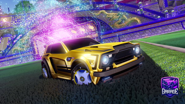 A Rocket League car design from Scousertom7