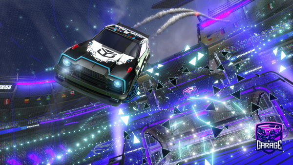A Rocket League car design from perezoso017