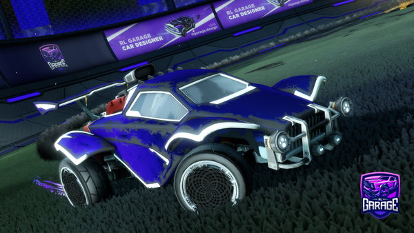 A Rocket League car design from ptrttx