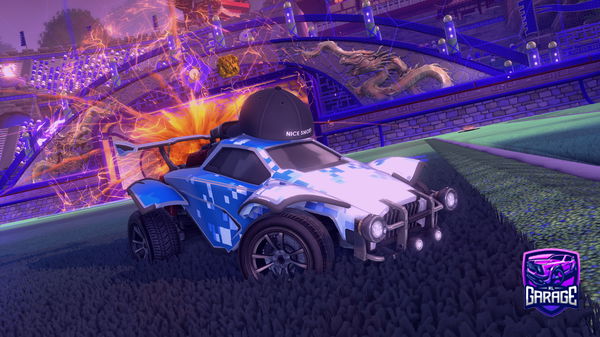 A Rocket League car design from sirhyrus