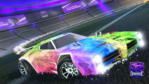 A Rocket League car design from Cozyeeu