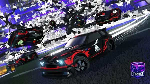 A Rocket League car design from Spowkz