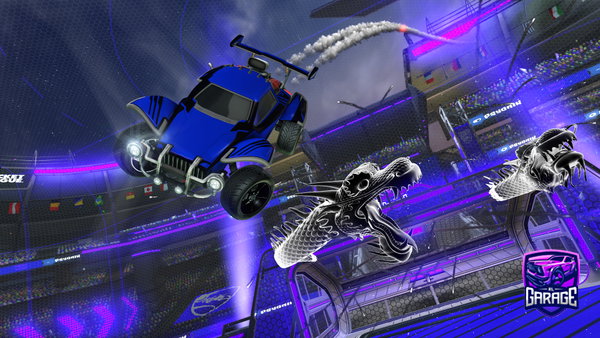 A Rocket League car design from BigCityBaby5499