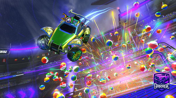 A Rocket League car design from __S