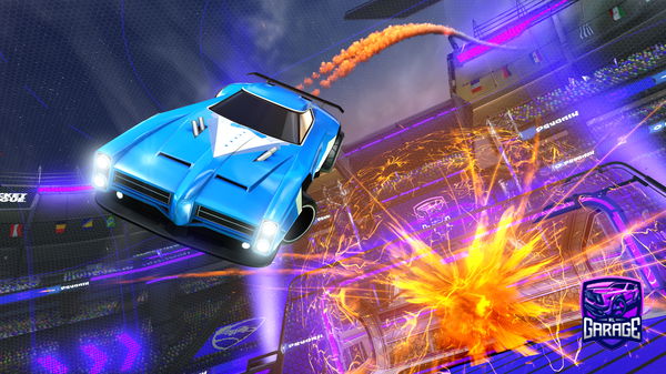 A Rocket League car design from DrChucklezz