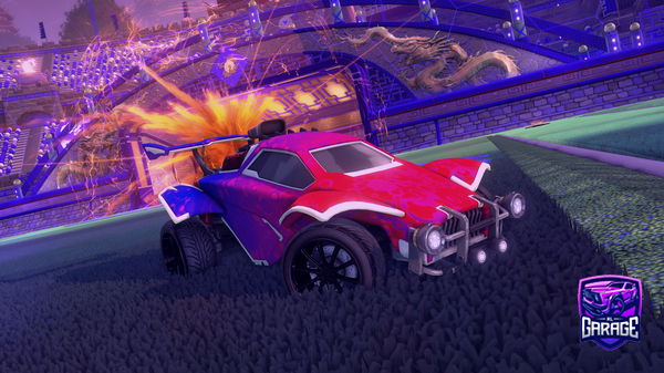 A Rocket League car design from left_rl1234