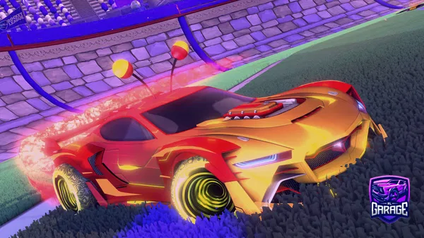 A Rocket League car design from HatariCine