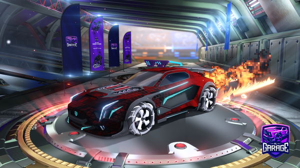 A Rocket League car design from shihab1232006