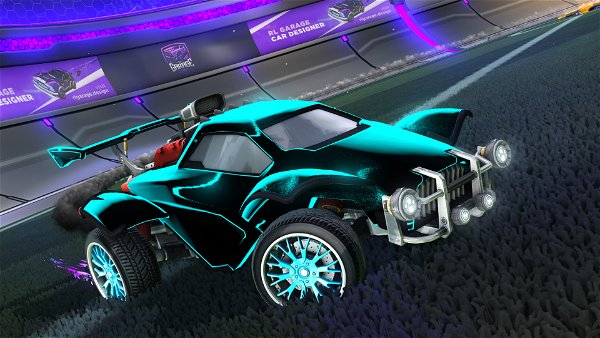 A Rocket League car design from PriorBovid