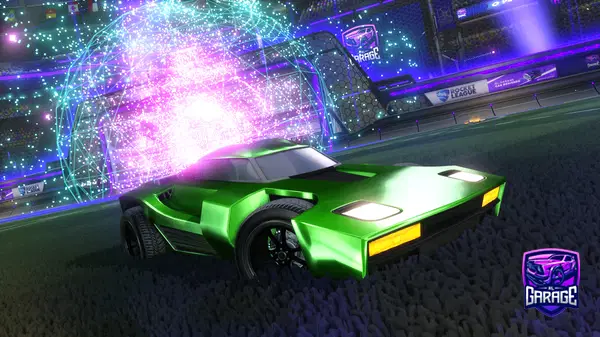 A Rocket League car design from Lizarnater4376