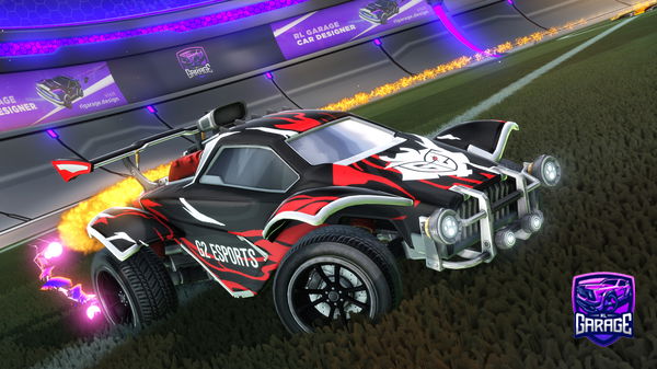 A Rocket League car design from Caillou_894