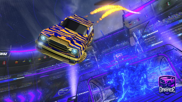 A Rocket League car design from thenumber1number1
