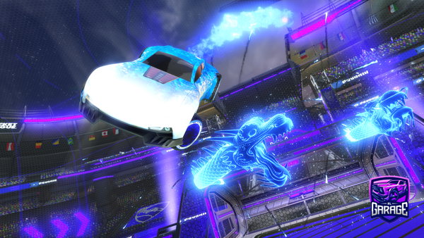 A Rocket League car design from TylerJC1234