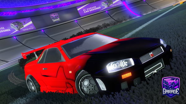A Rocket League car design from datkidd_k1