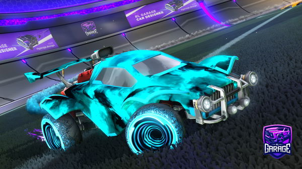 A Rocket League car design from Mike239054