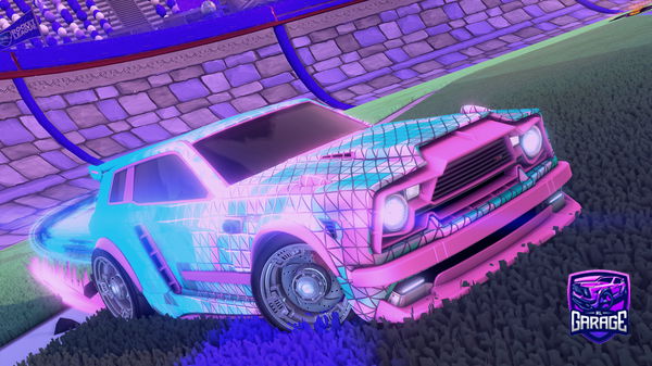 A Rocket League car design from dylantmyers