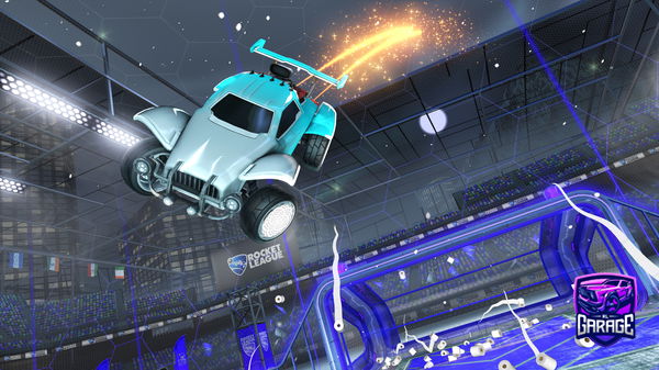 A Rocket League car design from Mariosept07