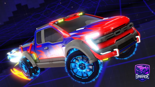 A Rocket League car design from JacksonStOres