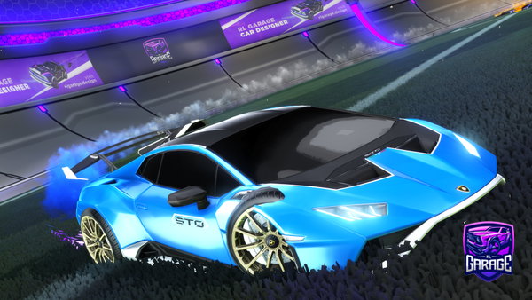 A Rocket League car design from DexterisGod155