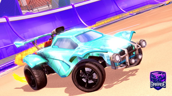 A Rocket League car design from palmtreezs