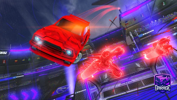 A Rocket League car design from Hxllxw