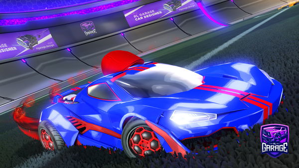 A Rocket League car design from YtTimberedElf132