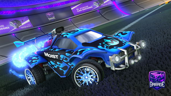 A Rocket League car design from JusTouT