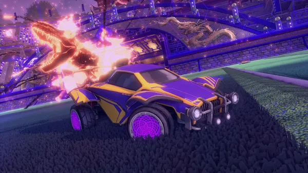 A Rocket League car design from Opjack