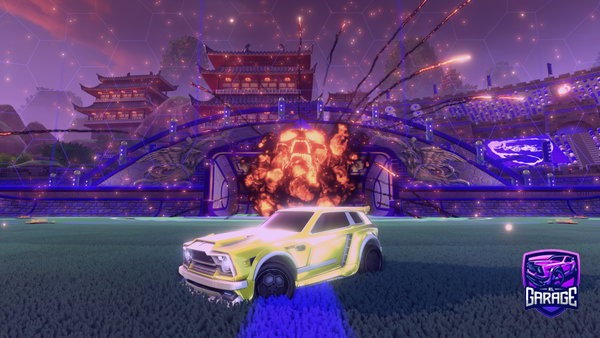 A Rocket League car design from milodawgg