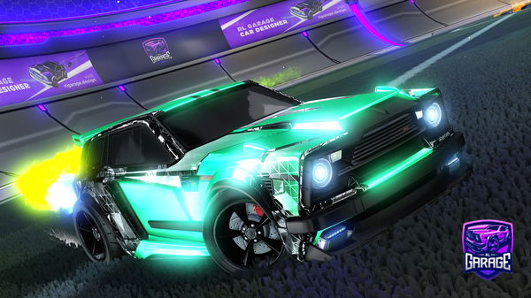 A Rocket League car design from Asydex_2800