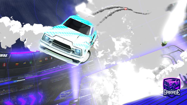A Rocket League car design from oliveBUM112