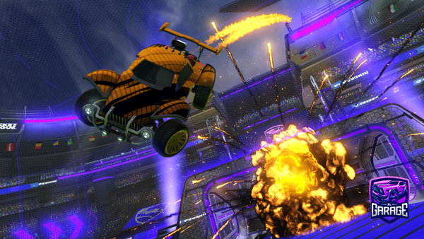 A Rocket League car design from Hexaal