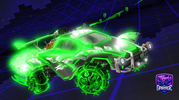 A Rocket League car design from Daily_Tre_Skater