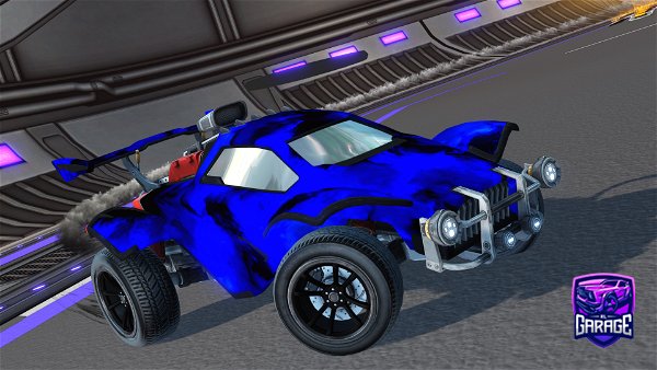A Rocket League car design from Deado009