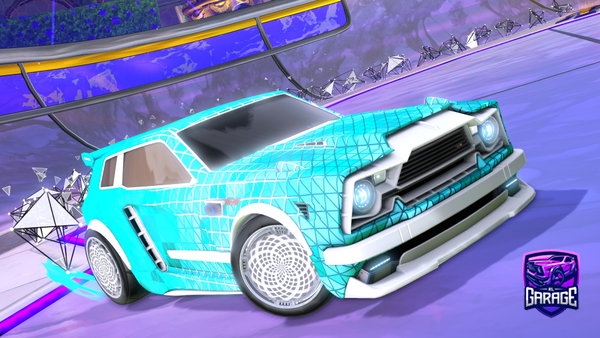 A Rocket League car design from godlyyamo