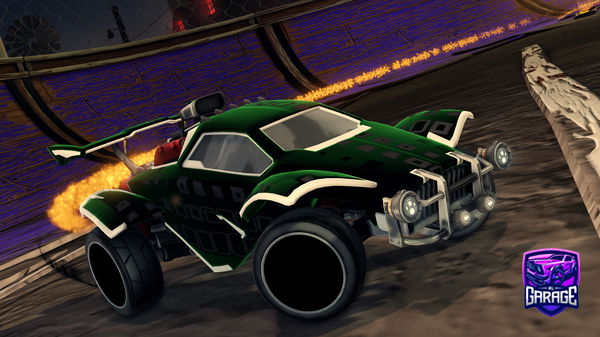 A Rocket League car design from Telleks