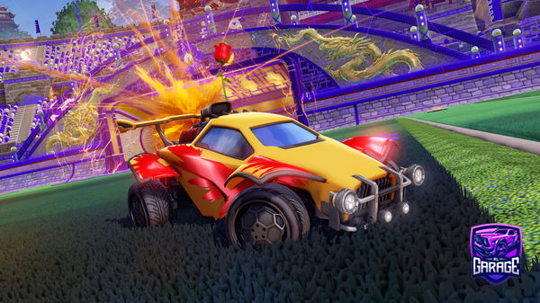 A Rocket League car design from Galaxy_rl_on_yt