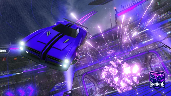 A Rocket League car design from Synin