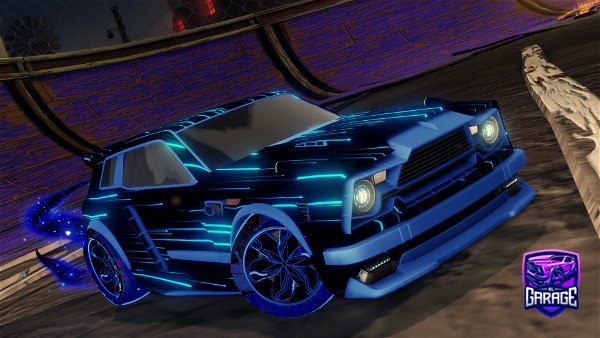 A Rocket League car design from Silver_V1bes