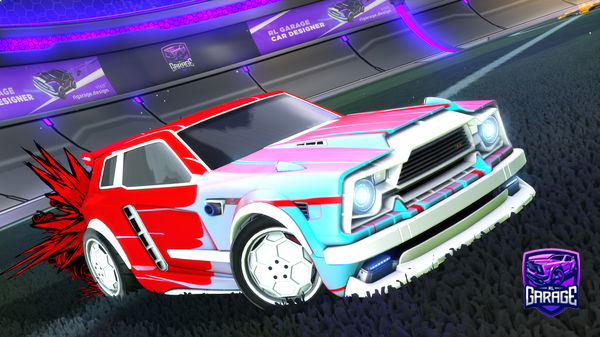 A Rocket League car design from ULIROSO3