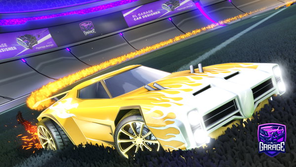 A Rocket League car design from Joe853